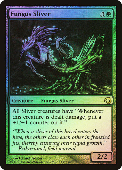 Fungus Sliver\nPremium Deck Series: Slivers\nSingle\nMagic The Gathering