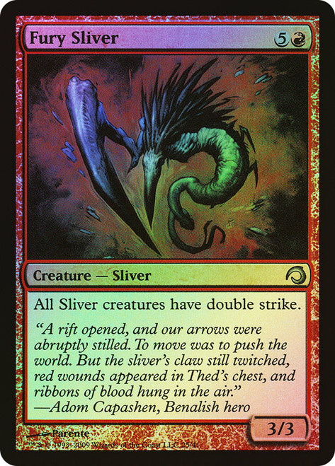 Fury Sliver\nPremium Deck Series: Slivers\nSingle\nMagic The Gathering