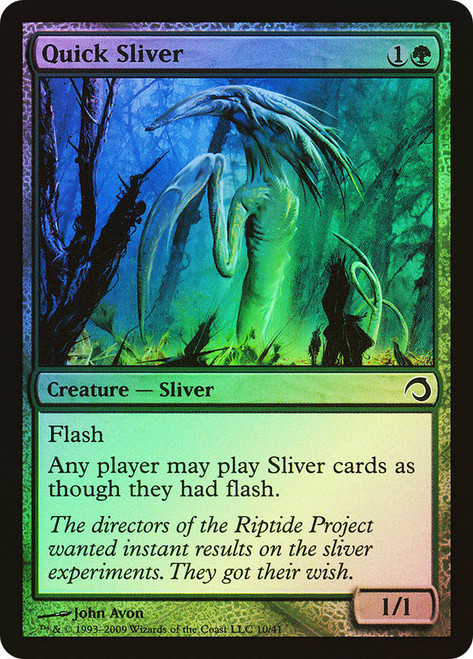 Quick Sliver\nPremium Deck Series: Slivers\nSingle\nMagic The Gathering