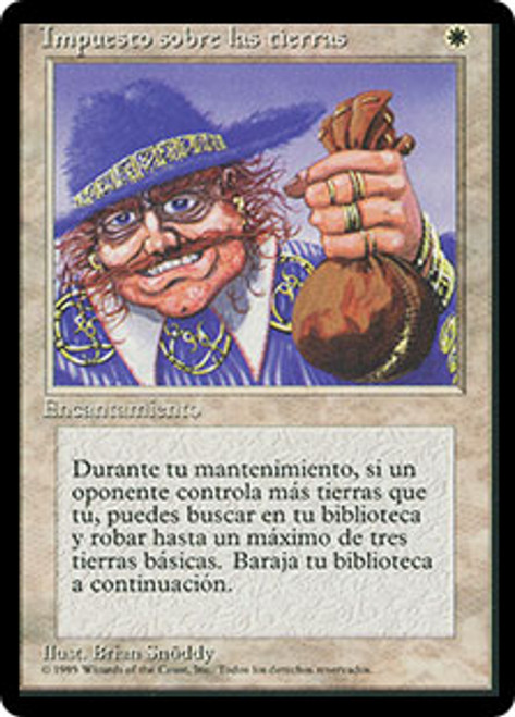 Land Tax (BB) | 4th Edition - Black Border - Spanish | Star City Games