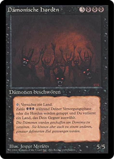 Demonic Tutor (BB) | 3rd Edition - Black Border - German | Star 