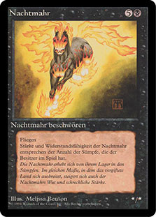 Nightmare (BB)
3rd Edition BB - German
Single
Magic The Gathering