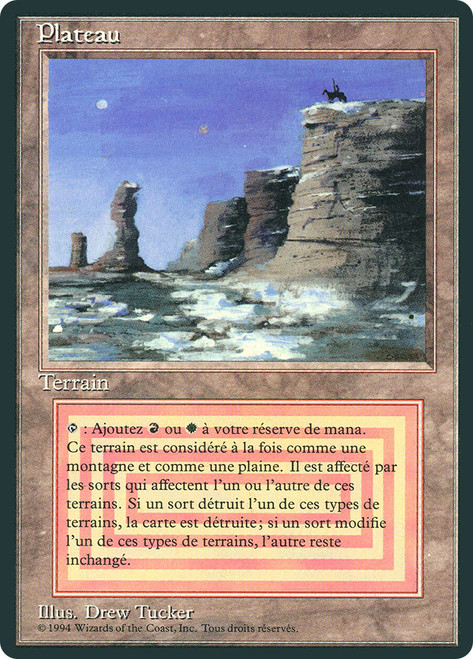 mtg plateau デュアルランド Plateau | 3rd Edition / Revised | Star City Games