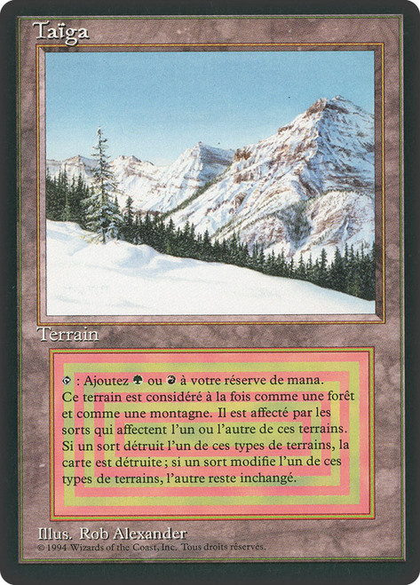 Taiga (BB) | 3rd Edition - Black Border - German | Star City Games