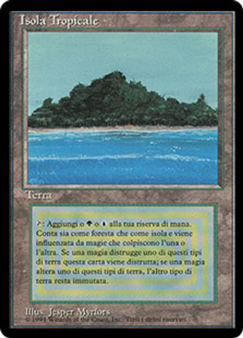 Tropical Island (BB) | 3rd Edition - Black Border - German | Star