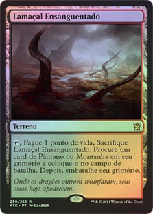 Bloodstained Mire
Khans of Tarkir (Foil) - Portuguese
Single
Magic The Gathering