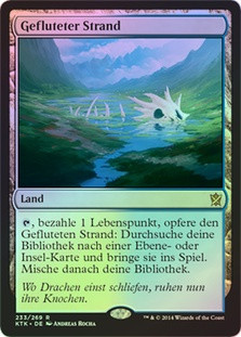 Flooded Strand
Khans of Tarkir (Foil) - German
Single
Magic The Gathering