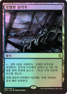 Polluted Delta | Khans of Tarkir - Japanese | Star City Games