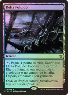 Polluted Delta | Khans of Tarkir - Japanese | Star City Games