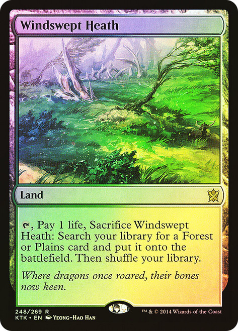 Windswept Heath\nKhans of Tarkir\nSingle\nMagic The Gathering
