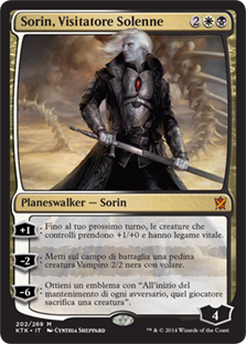 Sorin, Solemn Visitor
Khans of Tarkir - Italian
Single
Magic The Gathering