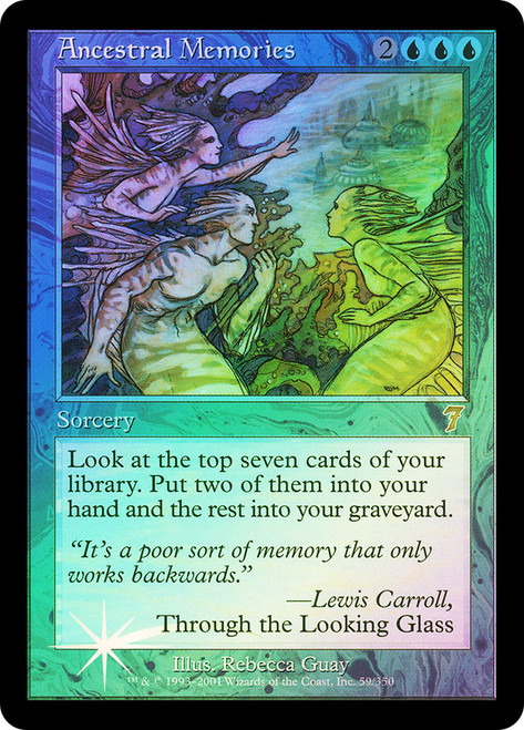 Ancestral Memories\n7th Edition\nSingle\nMagic The Gathering