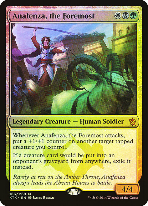 Anafenza, the Foremost\nKhans of Tarkir\nSingle\nMagic The Gathering
