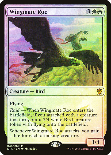 Wingmate Roc\nKhans of Tarkir\nSingle\nMagic The Gathering