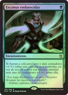 Hardened Scales
Khans of Tarkir (Foil) - Spanish
Single
Magic The Gathering