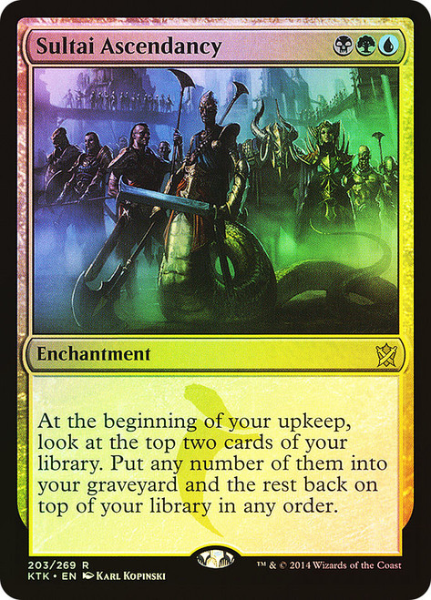 Sultai Ascendancy\nKhans of Tarkir\nSingle\nMagic The Gathering