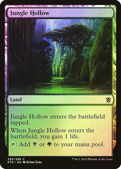 Jungle Hollow\nKhans of Tarkir\nSingle\nMagic The Gathering