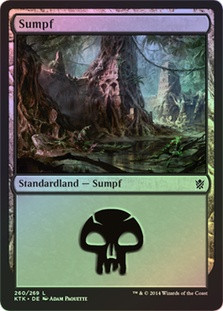 Swamp (#260)
Khans of Tarkir (Foil) - German
Single
Magic The Gathering
