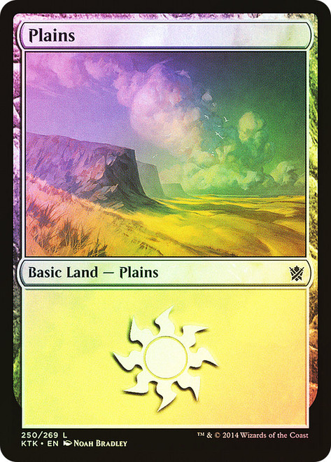Plains (#250)\nKhans of Tarkir\nSingle\nMagic The Gathering