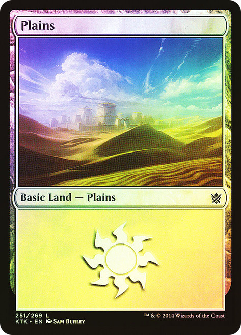 Plains (#251)\nKhans of Tarkir\nSingle\nMagic The Gathering