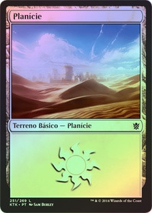 Plains (#251)
Khans of Tarkir (Foil) - Portuguese
Single
Magic The Gathering