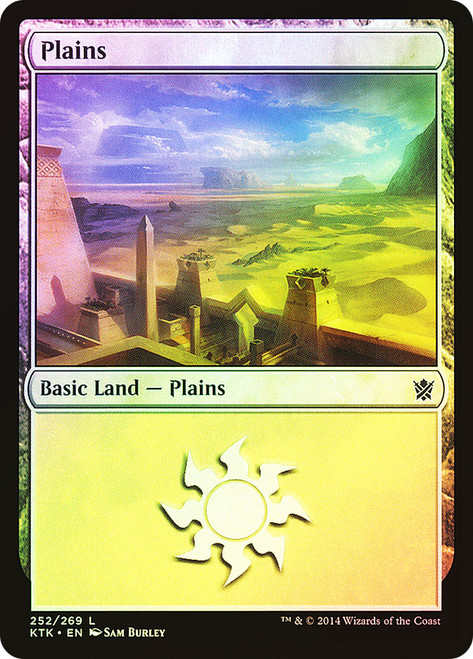 Plains (#252)\nKhans of Tarkir\nSingle\nMagic The Gathering