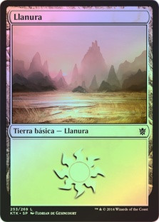 Plains (#253)
Khans of Tarkir (Foil) - Spanish
Single
Magic The Gathering