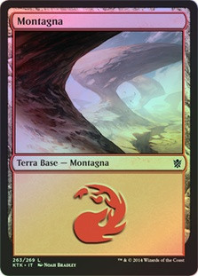 Mountain (#263)
Khans of Tarkir (Foil) - Italian
Single
Magic The Gathering