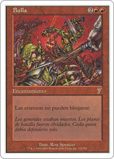 Bedlam
7th Edition - Spanish
Single
Magic The Gathering