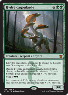 Hooded Hydra
Khans of Tarkir - French
Single
Magic The Gathering
