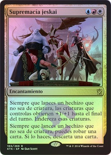 Jeskai Ascendancy
Khans of Tarkir (Foil) - Spanish
Single
Magic The Gathering