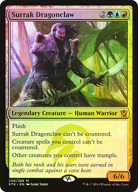 Surrak Dragonclaw\nKhans of Tarkir\nSingle\nMagic The Gathering