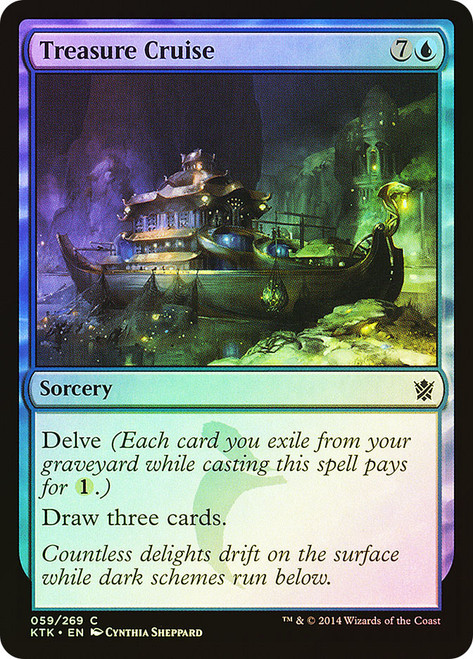 Treasure Cruise\nKhans of Tarkir\nSingle\nMagic The Gathering