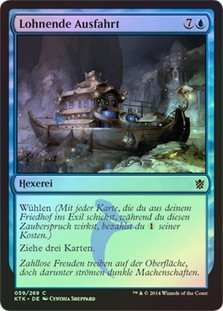 Treasure Cruise
Khans of Tarkir (Foil) - German
Single
Magic The Gathering