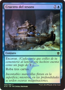 Treasure Cruise
Khans of Tarkir (Foil) - Spanish
Single
Magic The Gathering