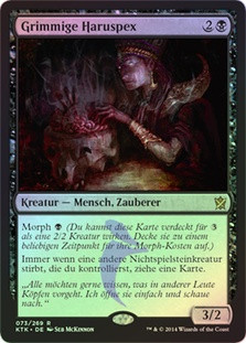 Grim Haruspex
Khans of Tarkir (Foil) - German
Single
Magic The Gathering