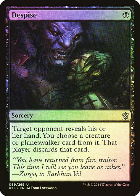 Despise\nKhans of Tarkir\nSingle\nMagic The Gathering