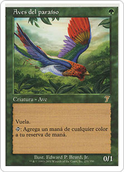 MTG 極楽鳥/Birds of Paradise ７ED 日本語 foil Amazon.co.jp: MTG 極楽鳥 Birds of Paradise 7ED Foil 日本語
