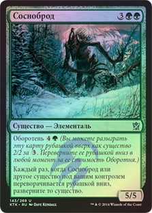 Pine Walker
Khans of Tarkir (Foil) - Russian
Single
Magic The Gathering