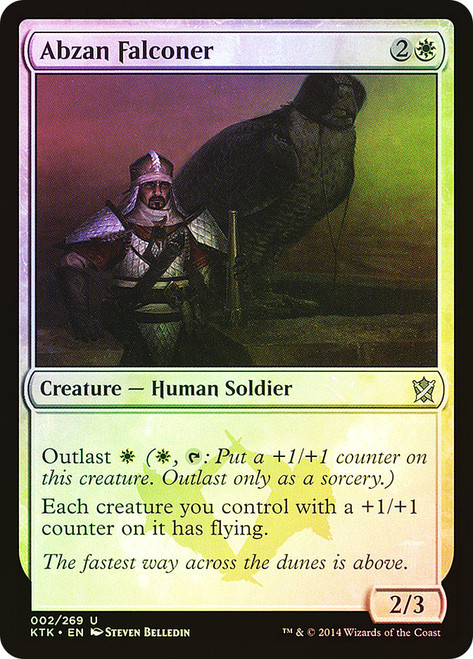 Abzan Falconer\nKhans of Tarkir\nSingle\nMagic The Gathering