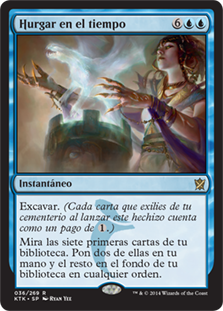Dig Through Time
Khans of Tarkir - Spanish
Single
Magic The Gathering