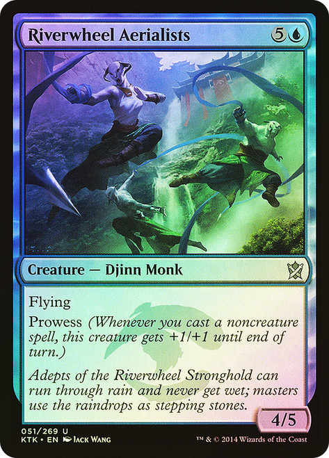 Riverwheel Aerialists\nKhans of Tarkir\nSingle\nMagic The Gathering