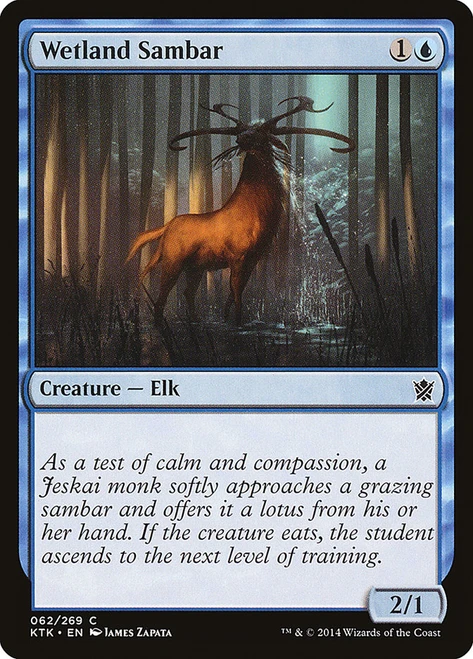 Wetland Sambar\nKhans of Tarkir\nSingle\nMagic The Gathering