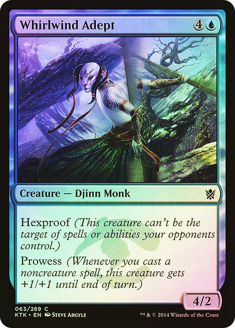 Whirlwind Adept\nKhans of Tarkir\nSingle\nMagic The Gathering