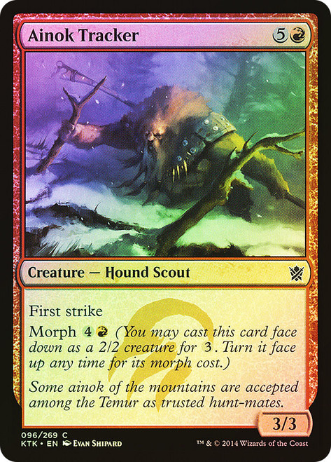 Ainok Tracker\nKhans of Tarkir\nSingle\nMagic The Gathering