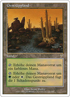 Brushland
7th Edition - German
Single
Magic The Gathering