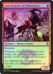 Monastery Swiftspear
Khans of Tarkir (Foil) - Italian
Single
Magic The Gathering