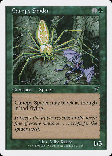 Canopy Spider | 7th Edition | Star City Games