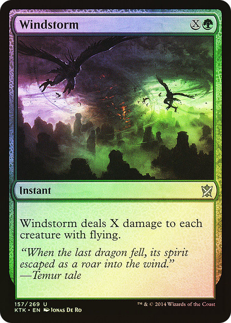 Windstorm\nKhans of Tarkir\nSingle\nMagic The Gathering