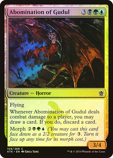 Abomination of Gudul\nKhans of Tarkir\nSingle\nMagic The Gathering